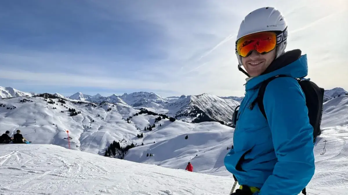 Barry Ryan Skiing