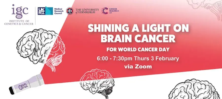 Shining a Light on Brain Cancer (glioblastoma), Feb 3
