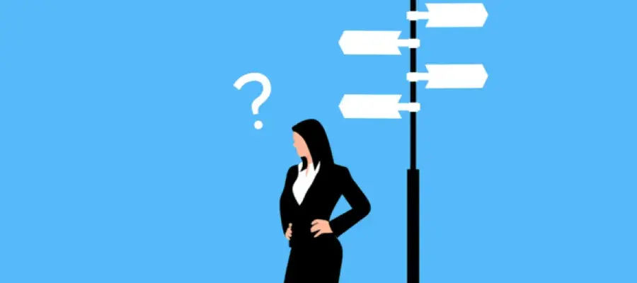 Stock image of business woman 
