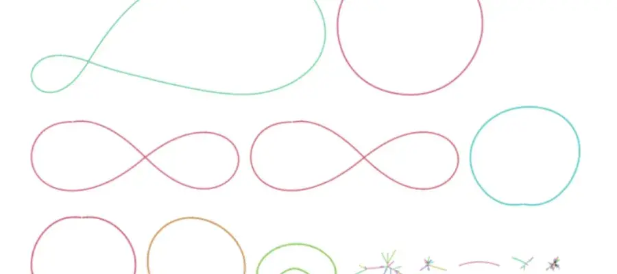 Image of line of sequences