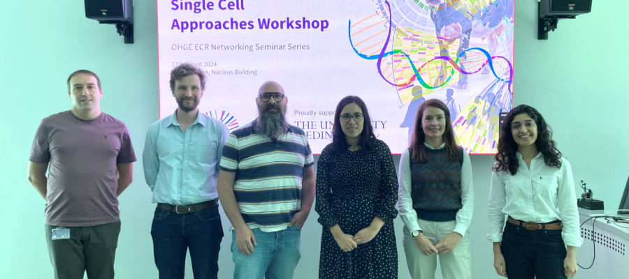 The speakers from the single cell approaches workshop