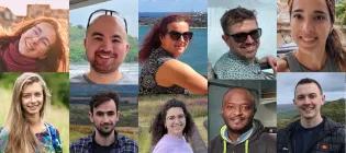 Portraits of Genomics researchers