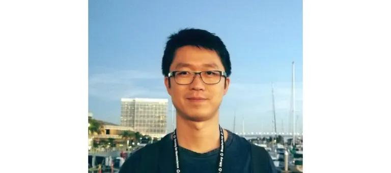 Mosi Li at Society for Neuroscience in San Diego