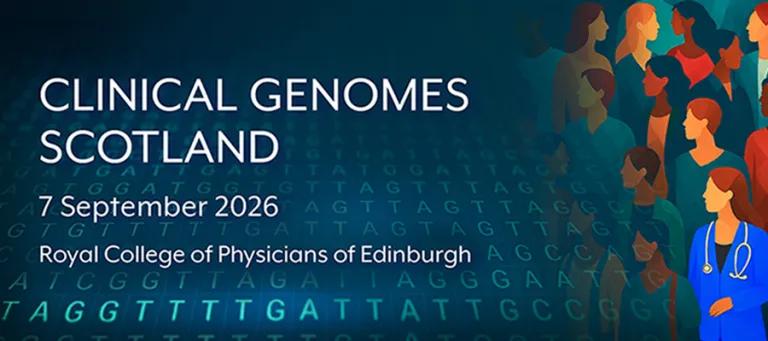 Clinical Genomes Scotland banner