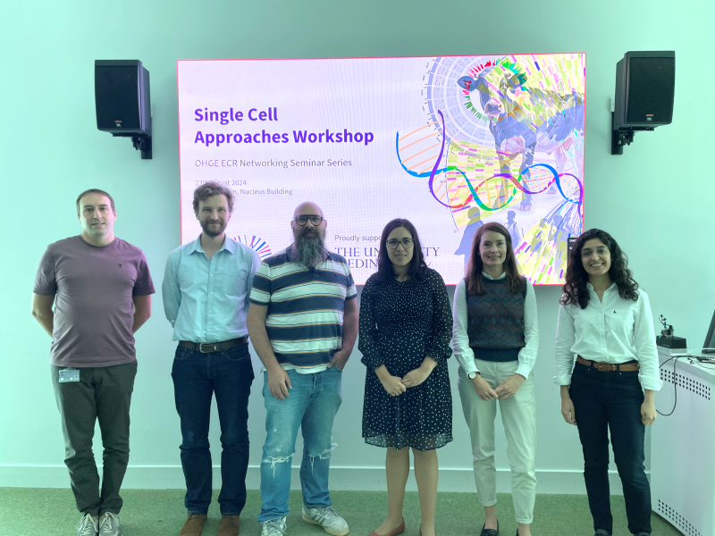 The speakers from the single cell approaches workshop